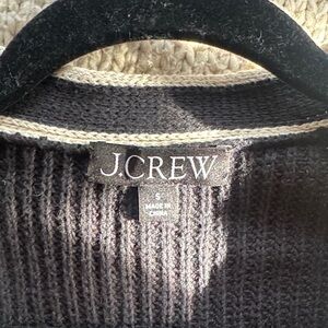 J.Crew Charcoal Ribbed Sweater